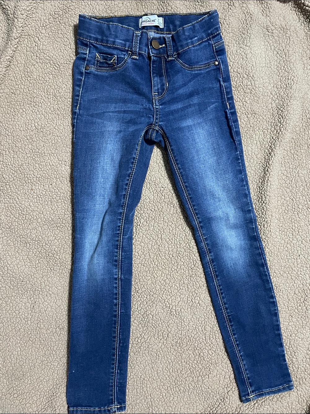Blue Girls' Skinny Jeans -